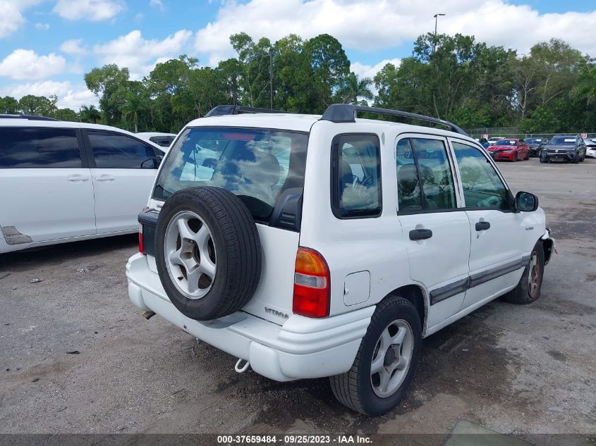 2001 Suzuki Vitara Jls/Js VIN: 2S3TE52V616104569 Lot: 37659484