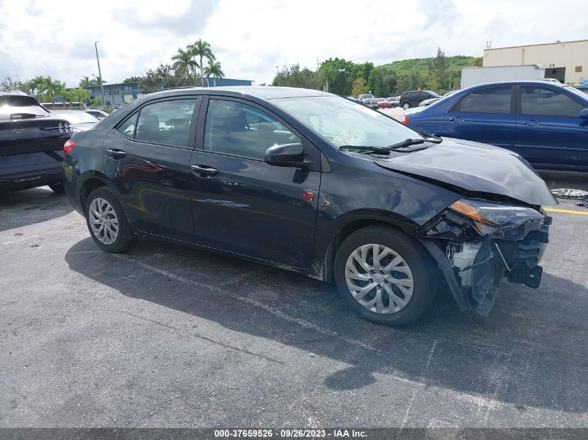 2019 Toyota Corolla Le VIN: 2T1BURHEXKC172725 Lot: 37659526