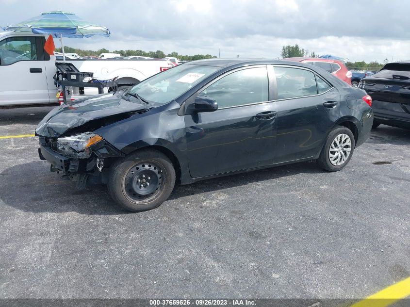 2019 Toyota Corolla Le VIN: 2T1BURHEXKC172725 Lot: 37659526