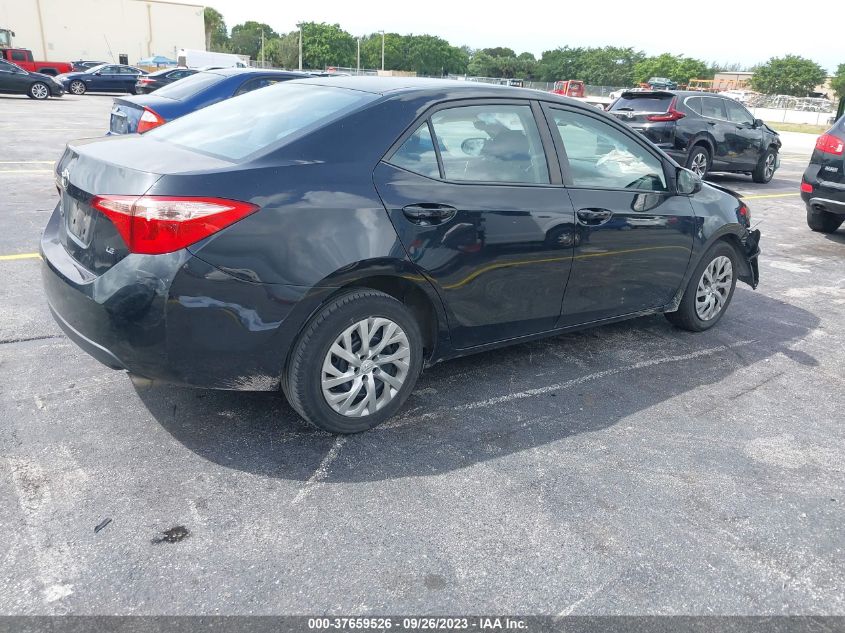 2019 Toyota Corolla Le VIN: 2T1BURHEXKC172725 Lot: 37659526