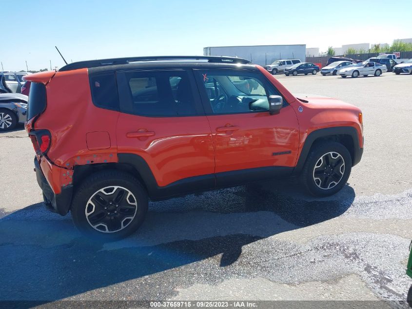 2017 Jeep Renegade Trailhawk 4X4 VIN: ZACCJBCB0HPG42680 Lot: 37659715