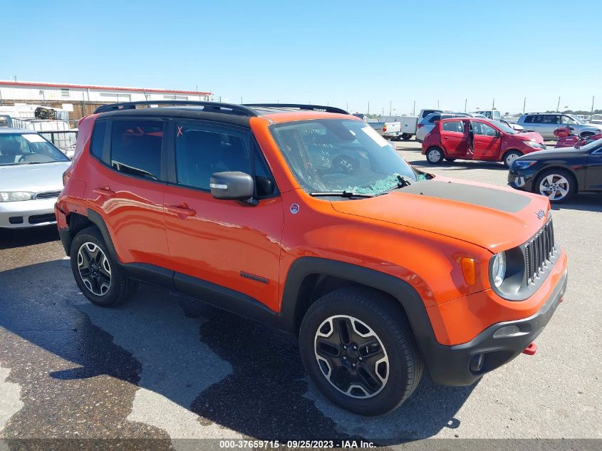 2017 Jeep Renegade Trailhawk 4X4 VIN: ZACCJBCB0HPG42680 Lot: 37659715