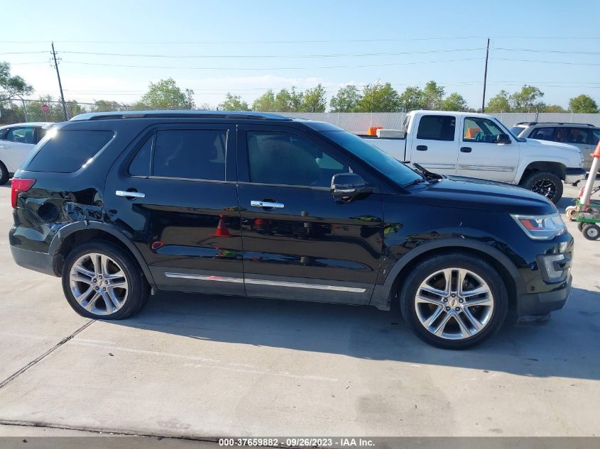 2017 Ford Explorer Limited VIN: 1FM5K7FH3HGB66355 Lot: 37659882