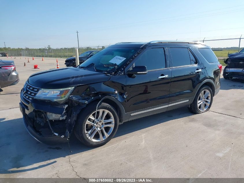 2017 Ford Explorer Limited VIN: 1FM5K7FH3HGB66355 Lot: 37659882