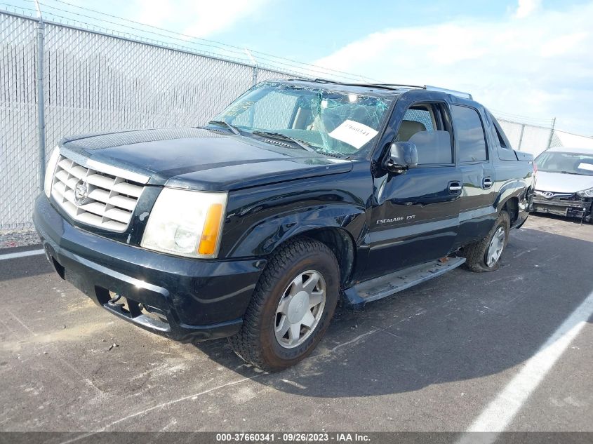 2003 Cadillac Escalade Ext VIN: 3GYEK63N43G331104 Lot: 37660341