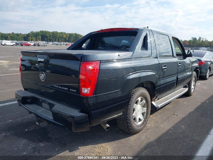 2003 Cadillac Escalade Ext VIN: 3GYEK63N43G331104 Lot: 37660341