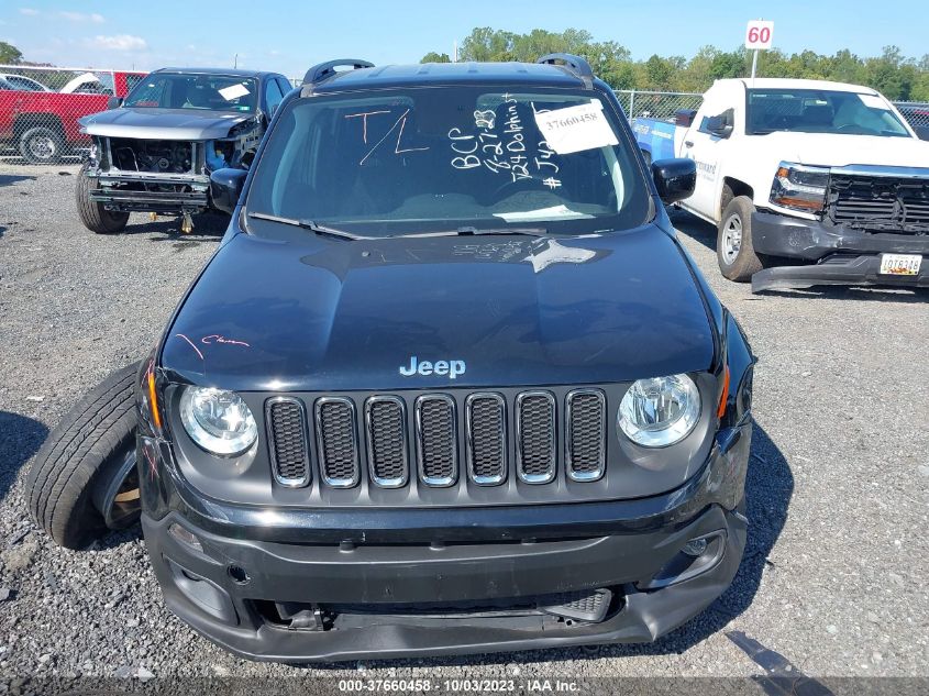 2018 Jeep Renegade Latitude 4X4 VIN: ZACCJBBB4JPJ42865 Lot: 37660458