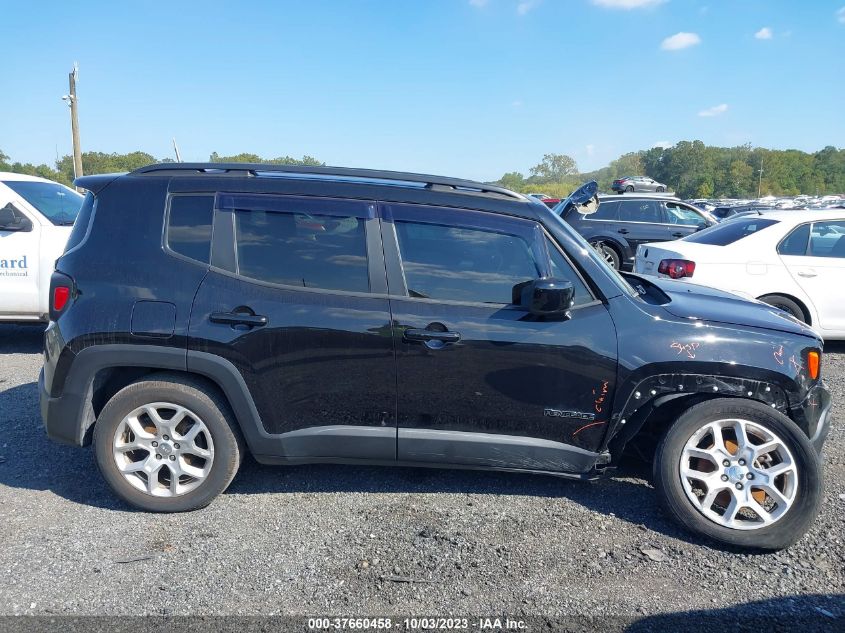 2018 Jeep Renegade Latitude 4X4 VIN: ZACCJBBB4JPJ42865 Lot: 37660458