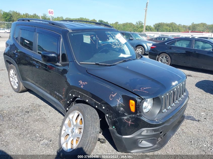 2018 Jeep Renegade Latitude 4X4 VIN: ZACCJBBB4JPJ42865 Lot: 37660458