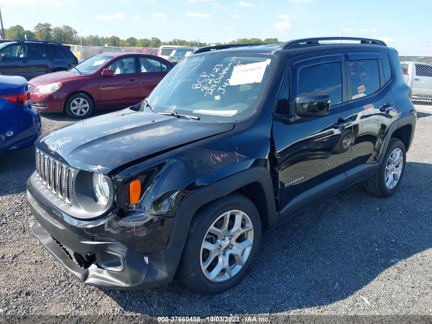 2018 Jeep Renegade Latitude 4X4 VIN: ZACCJBBB4JPJ42865 Lot: 37660458