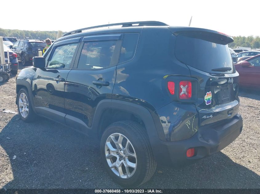 2018 Jeep Renegade Latitude 4X4 VIN: ZACCJBBB4JPJ42865 Lot: 37660458