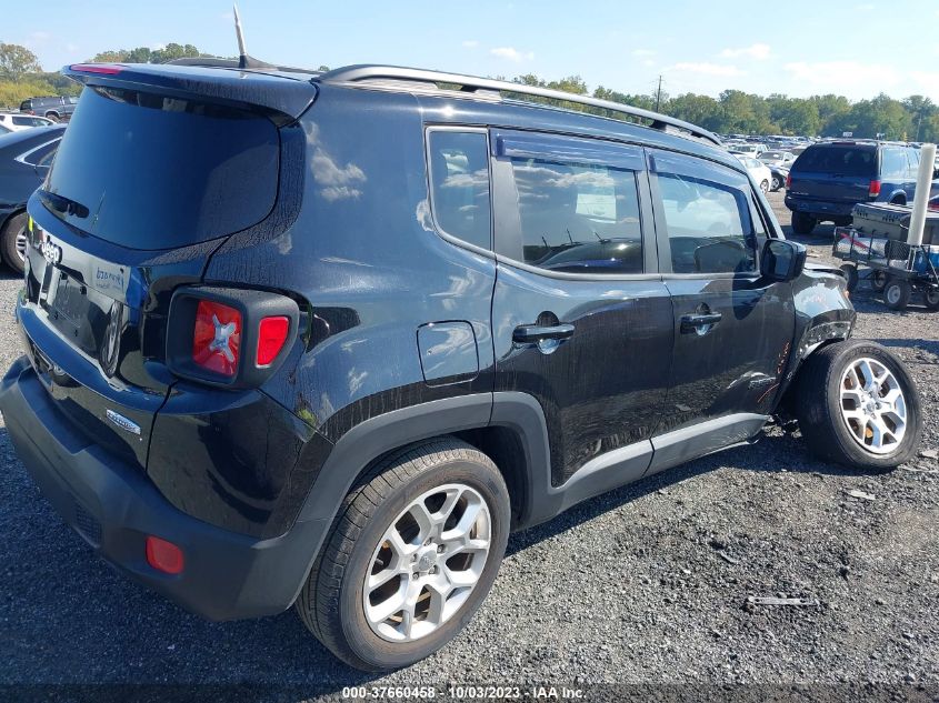 2018 Jeep Renegade Latitude 4X4 VIN: ZACCJBBB4JPJ42865 Lot: 37660458