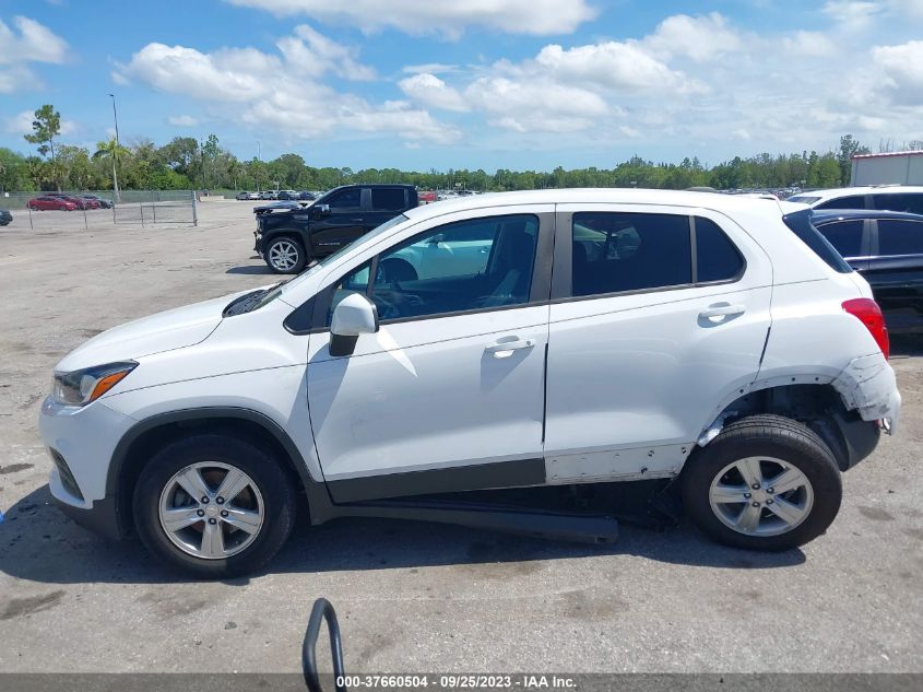 2020 Chevrolet Trax Fwd Ls VIN: 3GNCJKSB9LL191758 Lot: 37660504