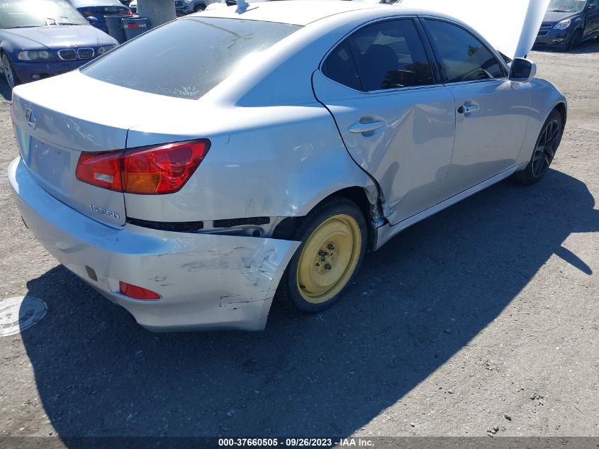 2007 Lexus Is 250 VIN: JTHBK262675045172 Lot: 37660505