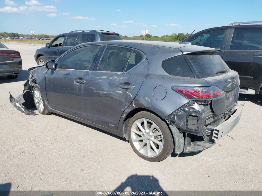 2012 Lexus Ct 200H VIN: JTHKD5BH0C2065838 Lot: 37660786