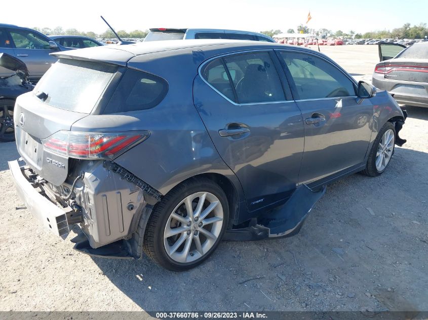 2012 Lexus Ct 200H VIN: JTHKD5BH0C2065838 Lot: 37660786