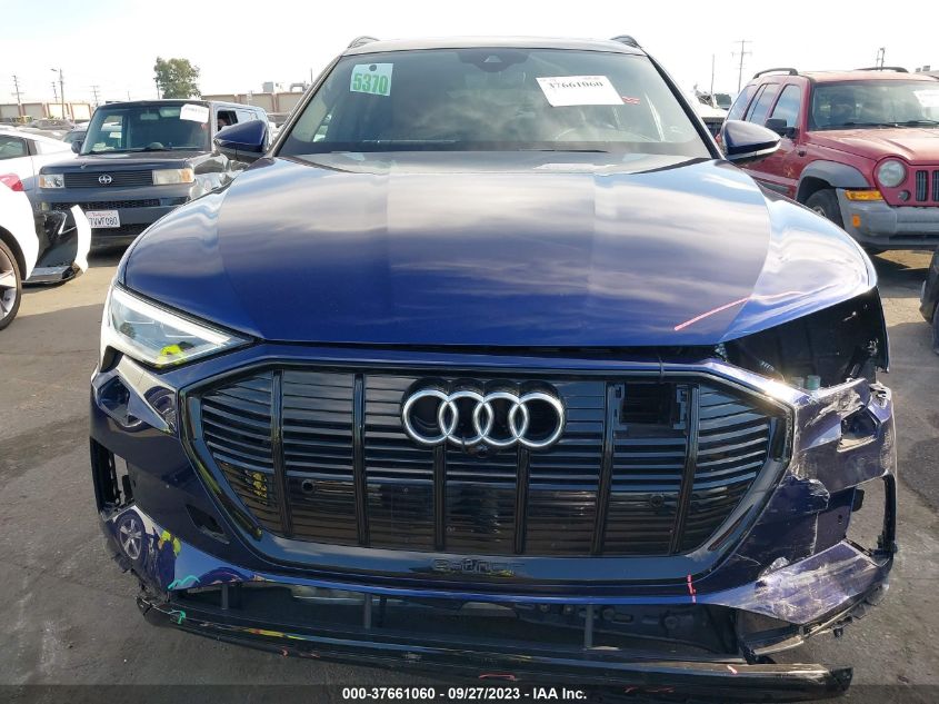 2022 Audi E-Tron Premium VIN: WA1AAAGE9NB006989 Lot: 37661060