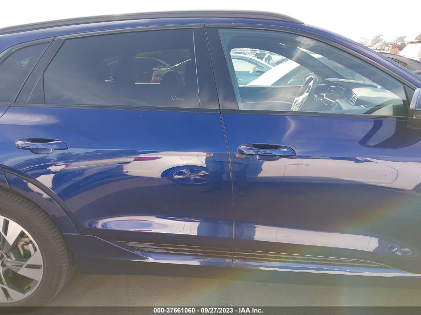 2022 Audi E-Tron Premium VIN: WA1AAAGE9NB006989 Lot: 37661060