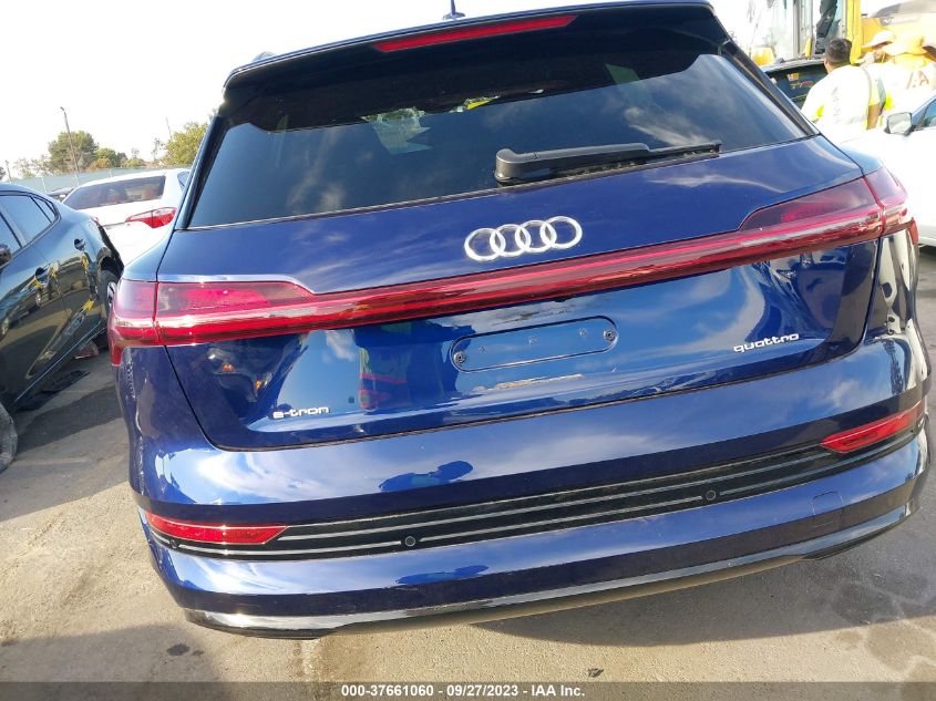 2022 Audi E-Tron Premium VIN: WA1AAAGE9NB006989 Lot: 37661060