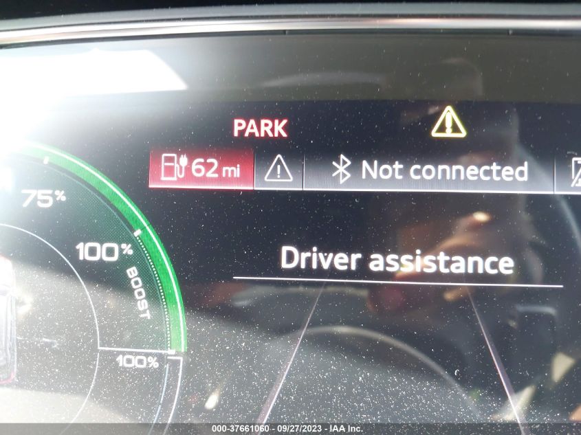 2022 Audi E-Tron Premium VIN: WA1AAAGE9NB006989 Lot: 37661060