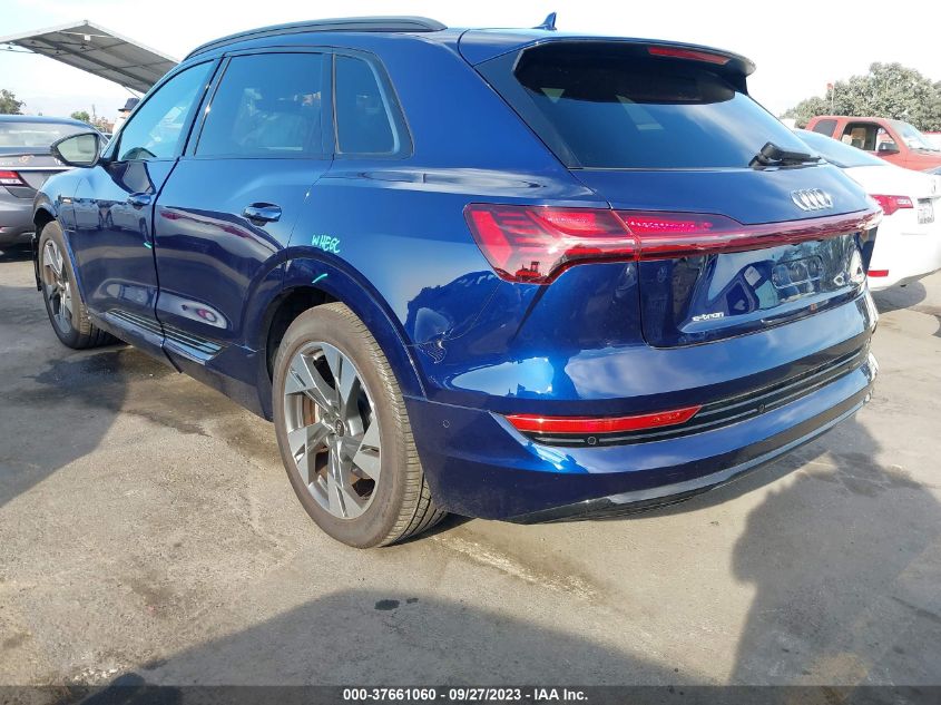 2022 Audi E-Tron Premium VIN: WA1AAAGE9NB006989 Lot: 37661060
