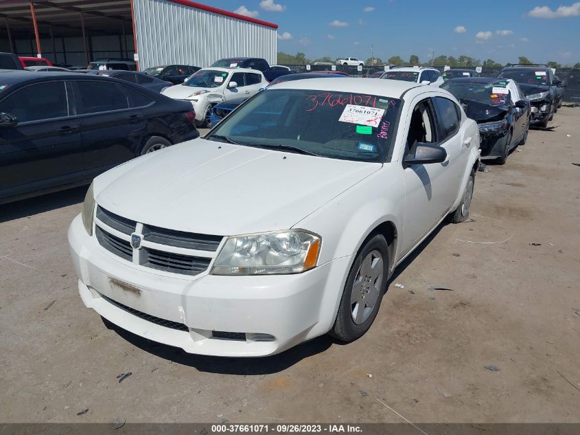 1B3CC4FB0AN163676 2010 Dodge Avenger Sxt