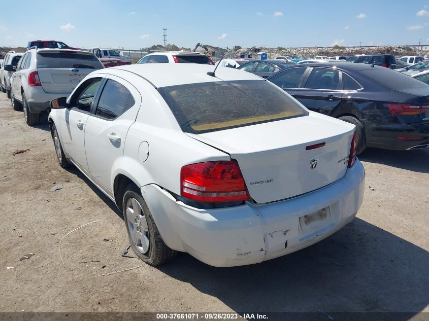 1B3CC4FB0AN163676 2010 Dodge Avenger Sxt