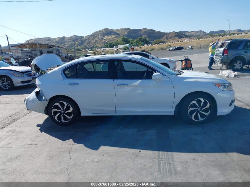 2017 Honda Accord Ex-L VIN: 1HGCR2F87HA116136 Lot: 37661508