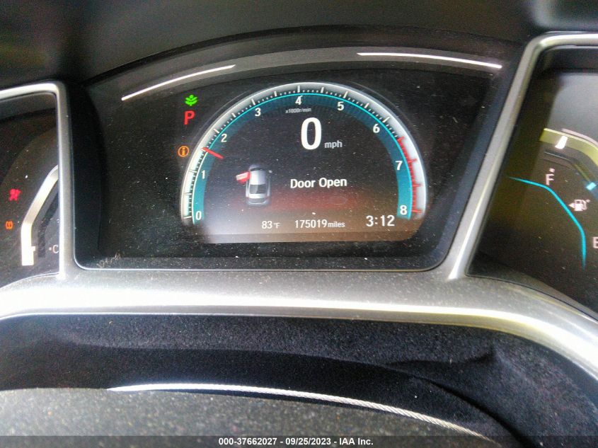 JHMFC1F36JX021998 2018 Honda Civic Ex-T