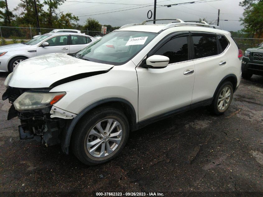 2016 Nissan Rogue Sv VIN: KNMAT2MV0GP636092 Lot: 37662323