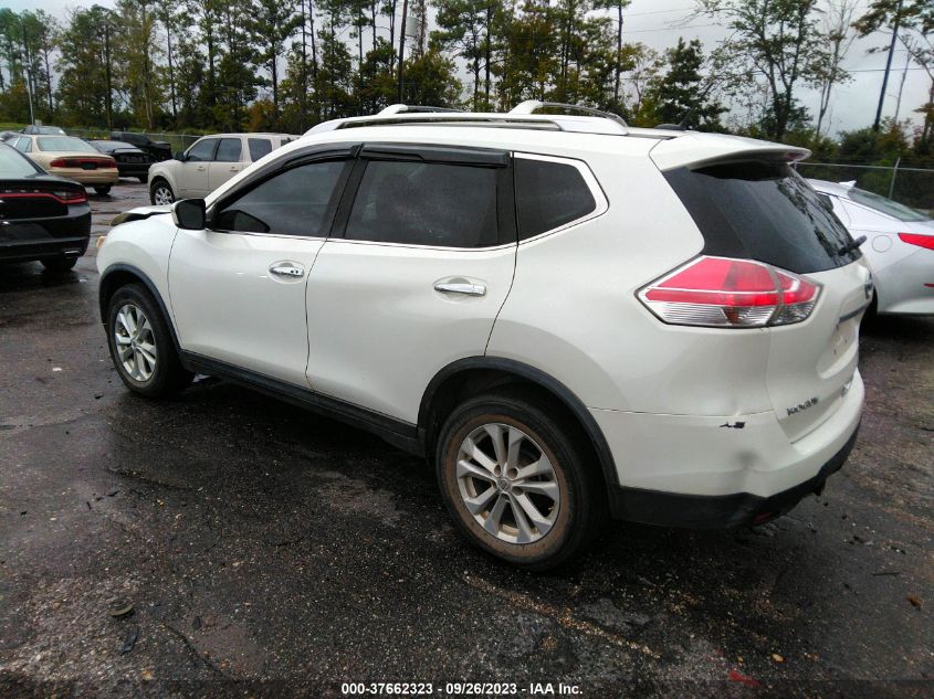 2016 Nissan Rogue Sv VIN: KNMAT2MV0GP636092 Lot: 37662323