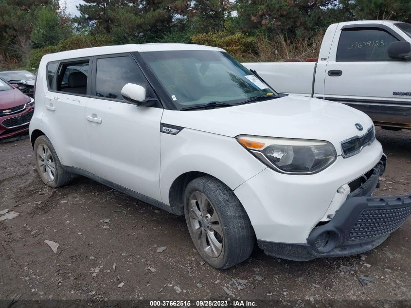 2014 Kia Soul + VIN: KNDJP3A52E7072697 Lot: 37662515