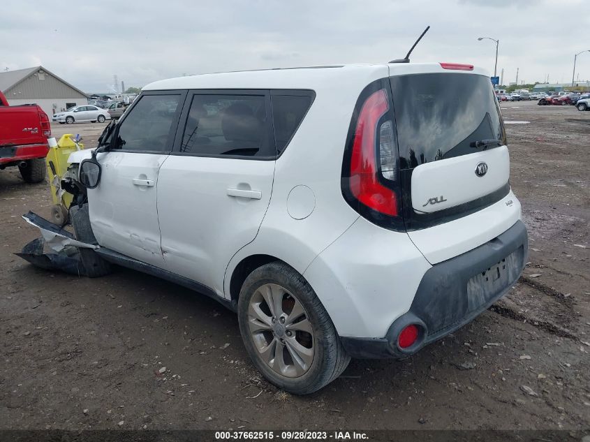 2014 Kia Soul + VIN: KNDJP3A52E7072697 Lot: 37662515