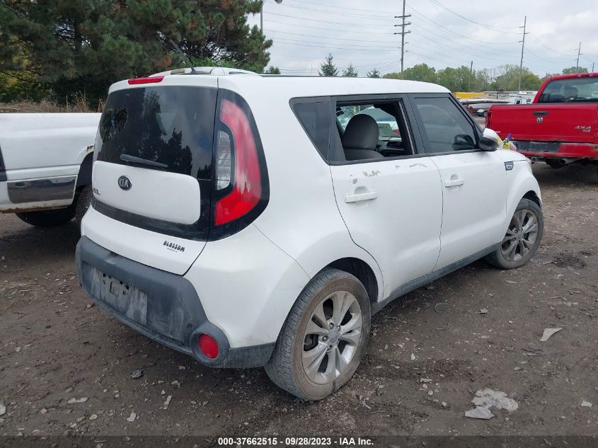 2014 Kia Soul + VIN: KNDJP3A52E7072697 Lot: 37662515