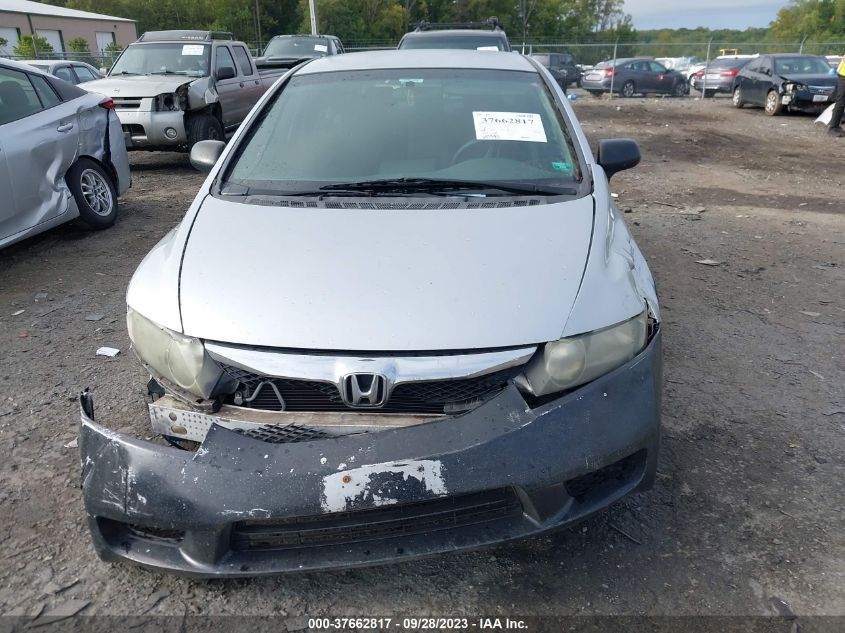 2010 Honda Civic Sdn Dx-Vp VIN: 2HGFA1F33AH555537 Lot: 37662817