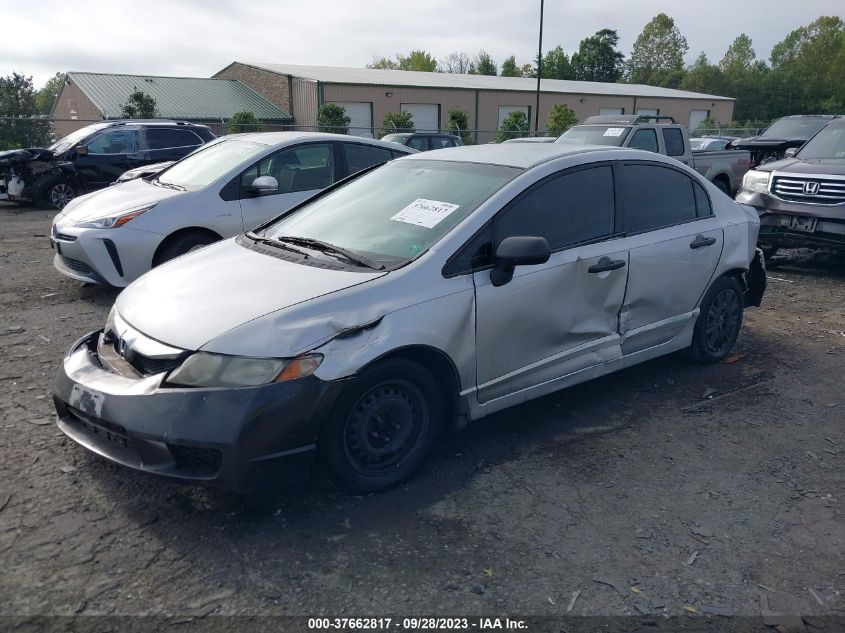 2010 Honda Civic Sdn Dx-Vp VIN: 2HGFA1F33AH555537 Lot: 37662817