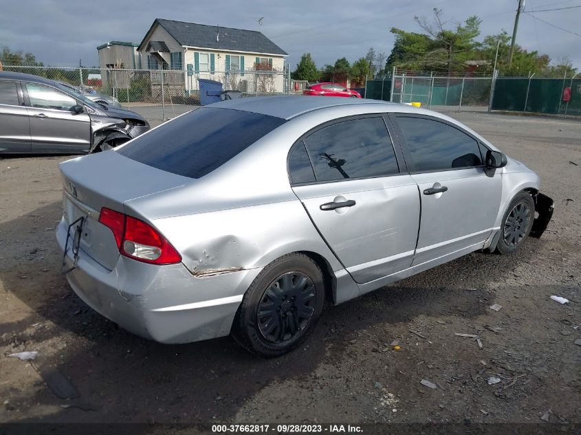 2010 Honda Civic Sdn Dx-Vp VIN: 2HGFA1F33AH555537 Lot: 37662817