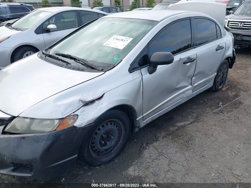 2010 Honda Civic Sdn Dx-Vp VIN: 2HGFA1F33AH555537 Lot: 37662817