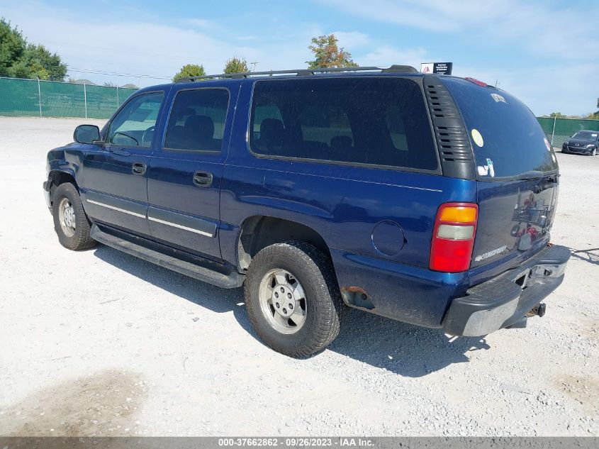 2003 Chevrolet Suburban 1500 Ls VIN: 1GNFK16Z83J320916 Lot: 37662862