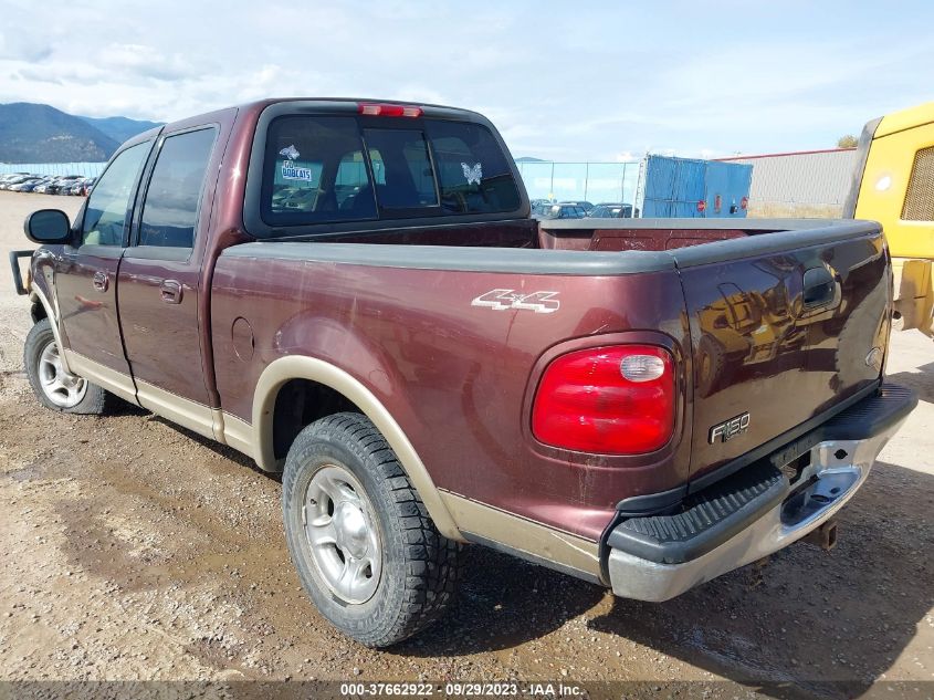 1FTRW08L81KE41501 2001 Ford F-150 Supercrew Xlt/Lariat/King Ranch