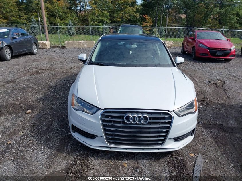 2015 Audi A3 2.0T Premium VIN: WAUBFGFFXF1006965 Lot: 37663290