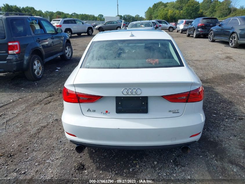 2015 Audi A3 2.0T Premium VIN: WAUBFGFFXF1006965 Lot: 37663290