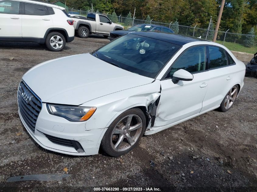 2015 Audi A3 2.0T Premium VIN: WAUBFGFFXF1006965 Lot: 37663290