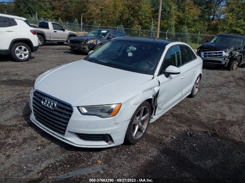 2015 Audi A3 2.0T Premium VIN: WAUBFGFFXF1006965 Lot: 37663290