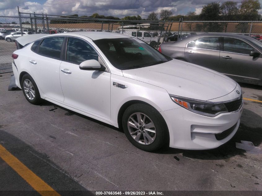 2018 Kia Optima Lx VIN: 5XXGT4L31JG186165 Lot: 37663545