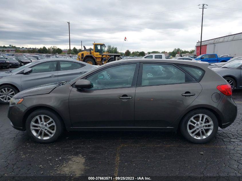 2012 Kia Forte 5-Door Ex VIN: KNAFU5A26C5543160 Lot: 37663571