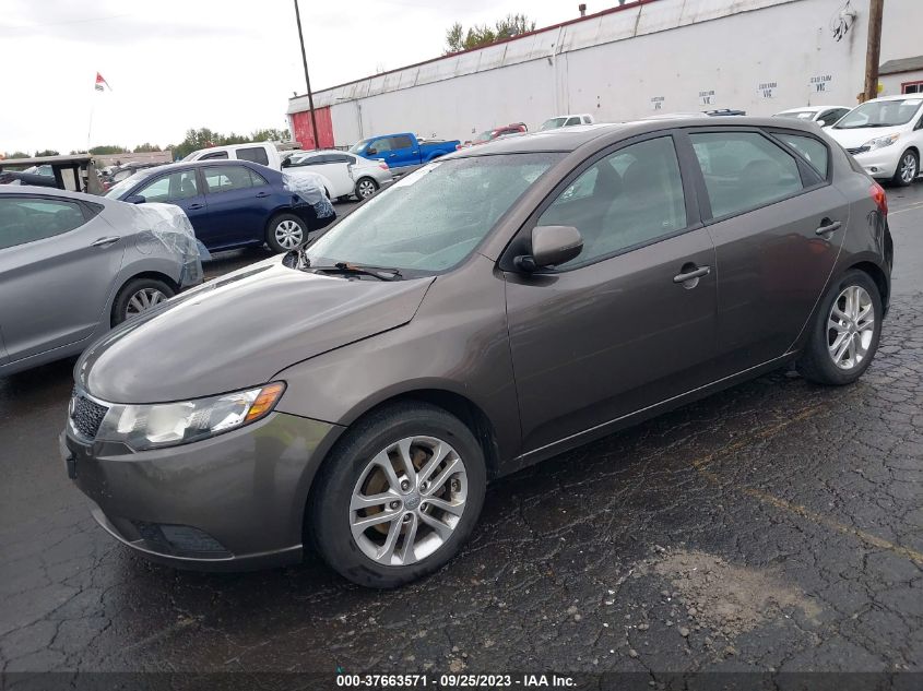 2012 Kia Forte 5-Door Ex VIN: KNAFU5A26C5543160 Lot: 37663571