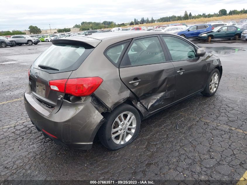 2012 Kia Forte 5-Door Ex VIN: KNAFU5A26C5543160 Lot: 37663571