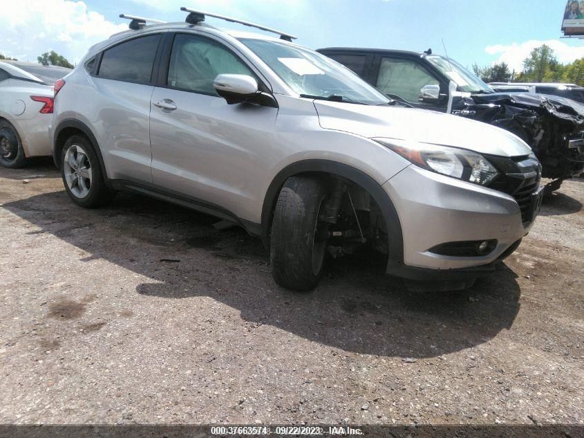 2016 Honda Hr-V Ex-L VIN: 3CZRU6H74GM757243 Lot: 37663574