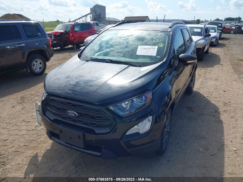 MAJ6S3JL7KC274558 2019 Ford Ecosport Ses